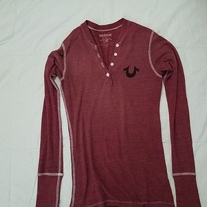 TRUE RELIGION LONG SLEEVE TEE